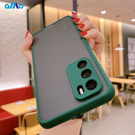 Ốp điện thoại silicon acrylic chống sốc cho Samsung Galaxy A03S Note 20 Ultra S21 Plus S20 Fe 5g A42 A51 A71