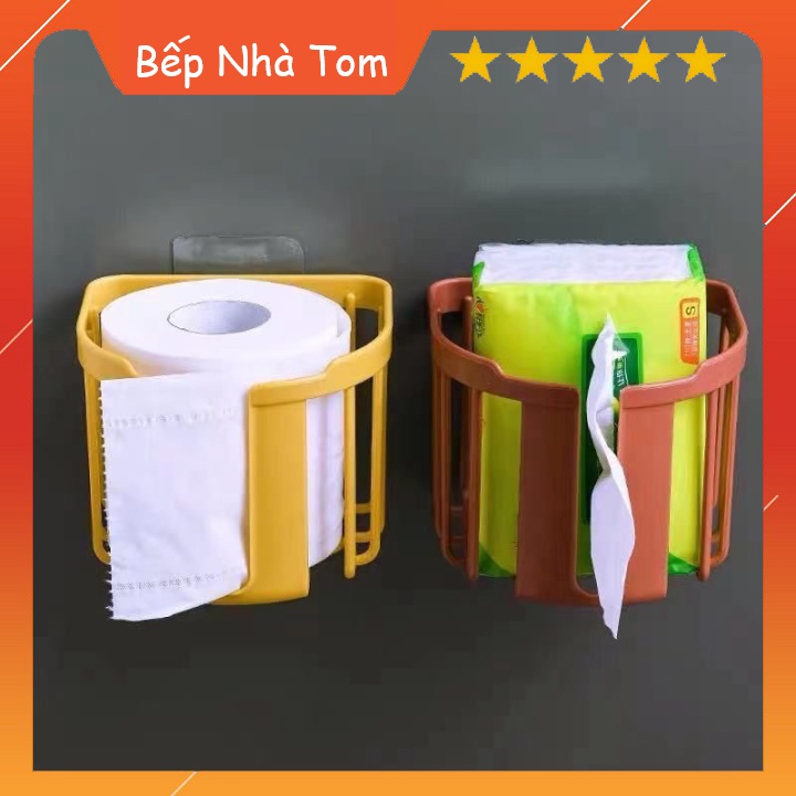 Giỏ Đựng Giấy Vệ Sinh Dán Tường Tiện Lợi