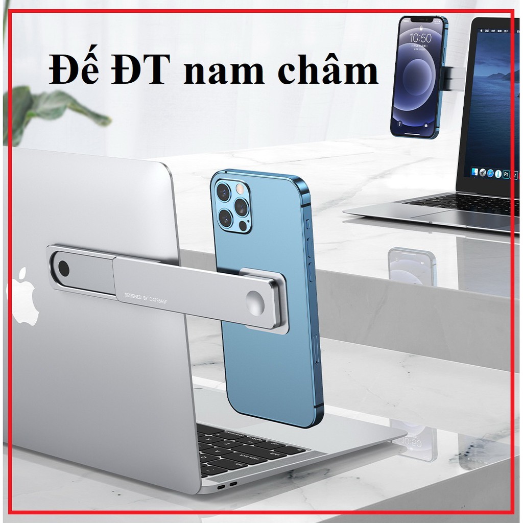 Đế Điện Thoại nam châm Magsafe D91 - gắn vào Lap/Mac