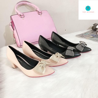 👠 phối nơ lưới, hợp cho việc đi làm và dạo phố ,