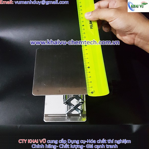 Bàn nâng inox nâng dụng cụ 10x10cm 15x15cm 20x20cm dùng thí nghiệm