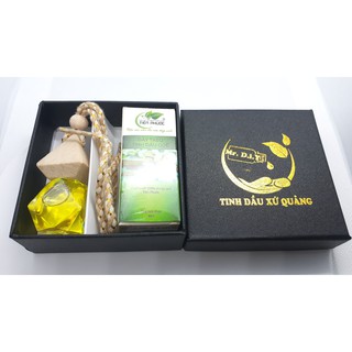 Hộp Quà Tết Tinh Dầu Quế Treo Xe - Tinh Dầu Xứ Quảng