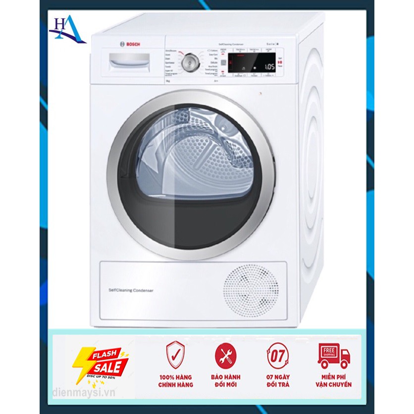 Máy sấy quần áo Bosch WTW85560BY