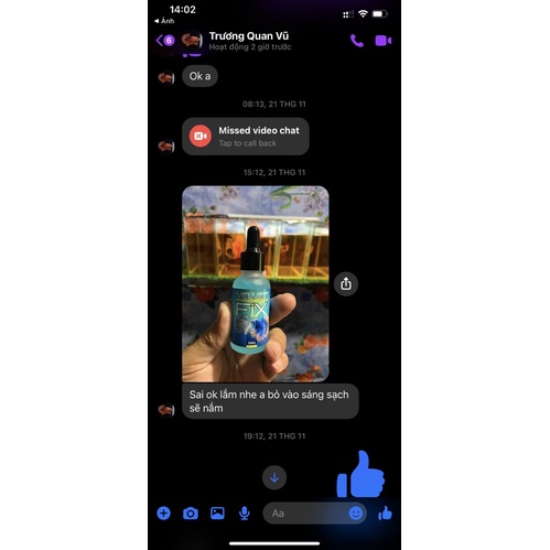 VelvetFix - Fix và phòng Nấm cho betta, guppy