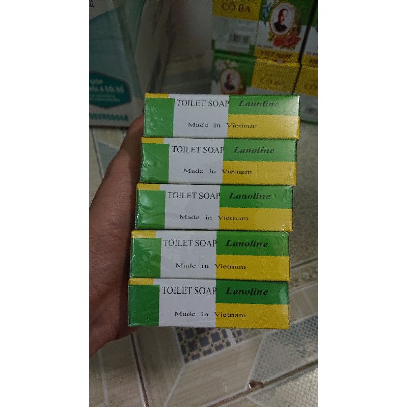 1 Cục Xà bông cô Ba - xanh lá