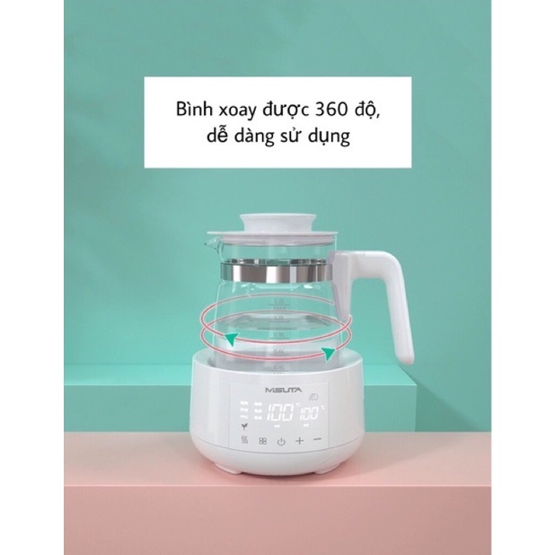 Bình hâm nước pha sữa Misuta có điều khiển (Máy đun nước giữ nhiệt Misuta)