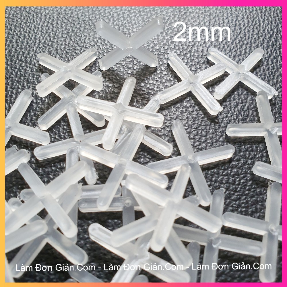 Gói 200g Ke Dấu Cộng Giá Rẻ Các Kích Thước Bằng Nhựa PP Zin100%