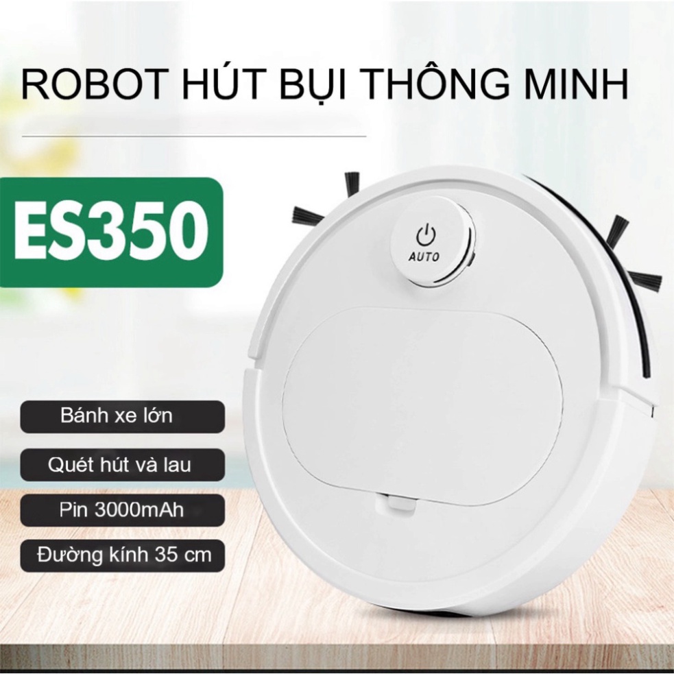 ✅ ROBOT Hút Bụi Lau Nhà Thông Minh Tích Hợp Cảm Biến Một Chạm - ES350 GULIFE