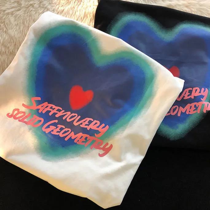 NRVP Áo Thun 100% Cotton Dáng Rộng Thời Trang Hàn Quốc Cho Nữ