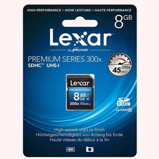 Thẻ nhớ Lexar 8G Platinum II 300x SDHC/SDXC