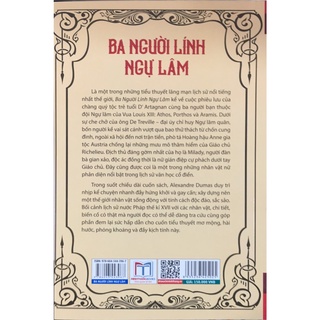 Sách - Ba người lính ngự lâm (minh thắng)