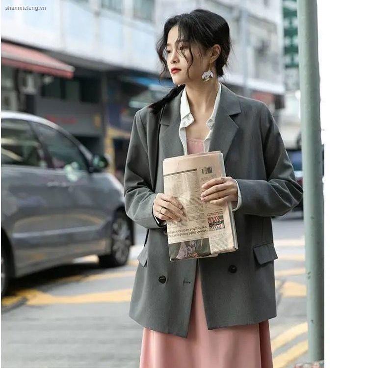 Áo khoác vest dáng rộng phong cách Hàn Quốc mới năm 2021 | BigBuy360 - bigbuy360.vn