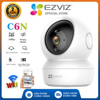 Camera IP Wi-Fi Quay 360° EZVIZ C6N 2MP, cảm biến chuyển động , đàm thoại 2 chiều - Bảo hành 2 năm