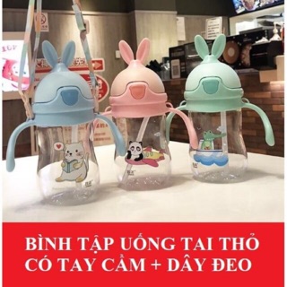 Bình uống nước Tai Thỏ cho bé (270ml)