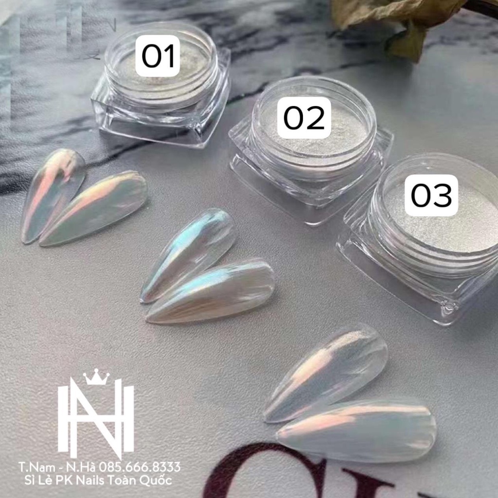 Bột tráng gương ánh dạ quang