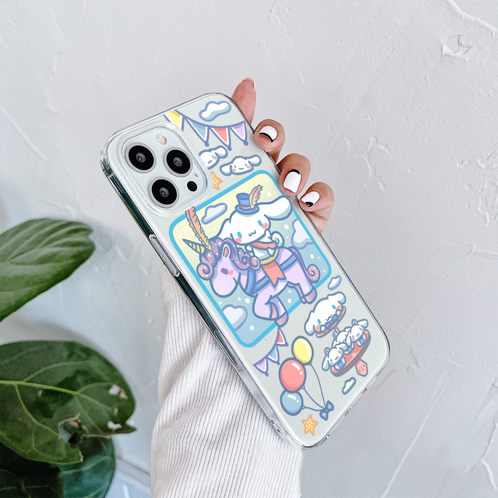 Ốp Điện Thoại Tpu Mềm Chống Sốc Hình Cinnamoroll Cho iPhone 11 12 13 pro Max XS X XR XS Max 7 8 6 6s plus 4 5 SE 2020