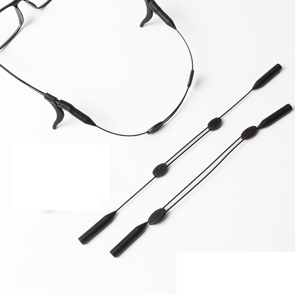 Dây silicon thể thao gắn gọng kính đeo cổ có thể điều chỉnh cho người lớn và trẻ em