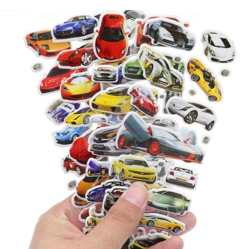 Set 10 Miếng Dán 3d Trang Trí Đa Dụng Chất Lượng Cao