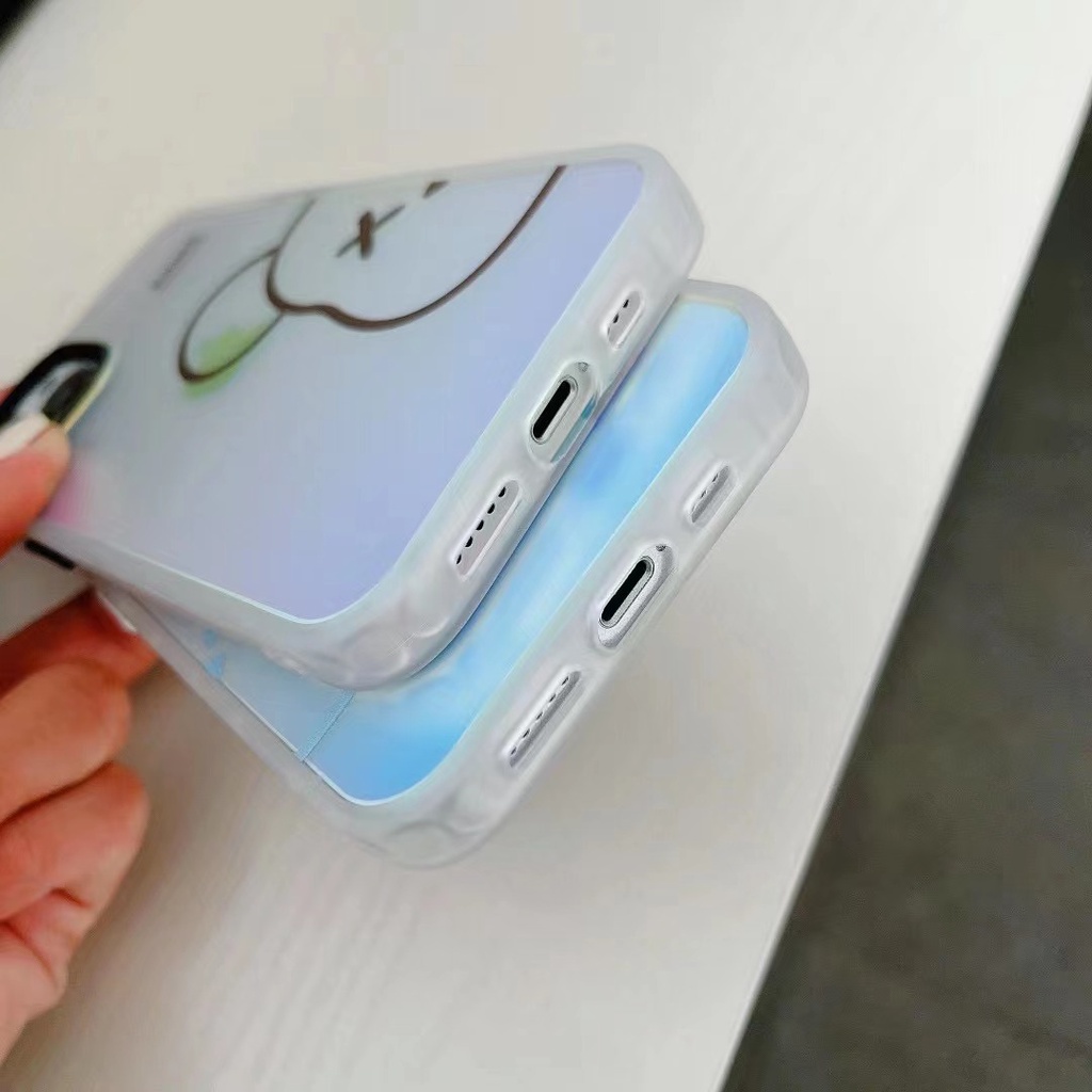 Ốp Điện Thoại In Hình Gấu kaws Sang Trọng Cho iphone 13 Pro Max i13 13pro 11ProMax i11 iX Xs XR Xs Max 7plus 8plus 12Pro 12 Pro Max