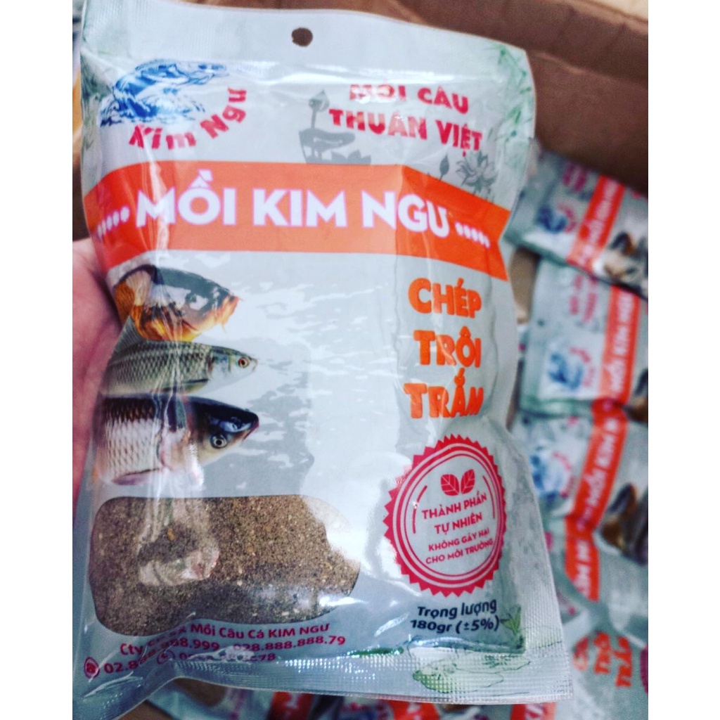 Mồi câu cá chép, trắm , trôi kim ngư