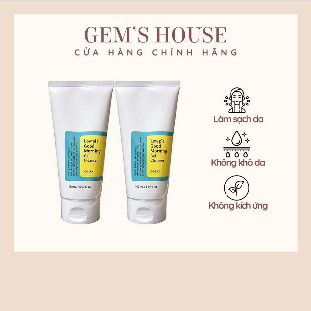 SỮA RỬA MẶT COSRX LOW PH GOOD MORNING GEL CLEANSER