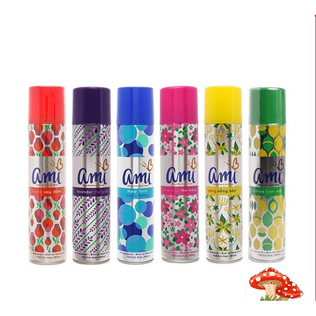 Xịịt thơm phòng Ami chai 280ml