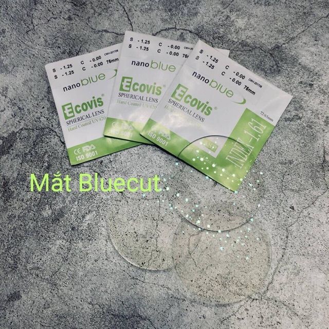 MẮT KÍNH ECOVIS TRÁNG CỨNG 1.56