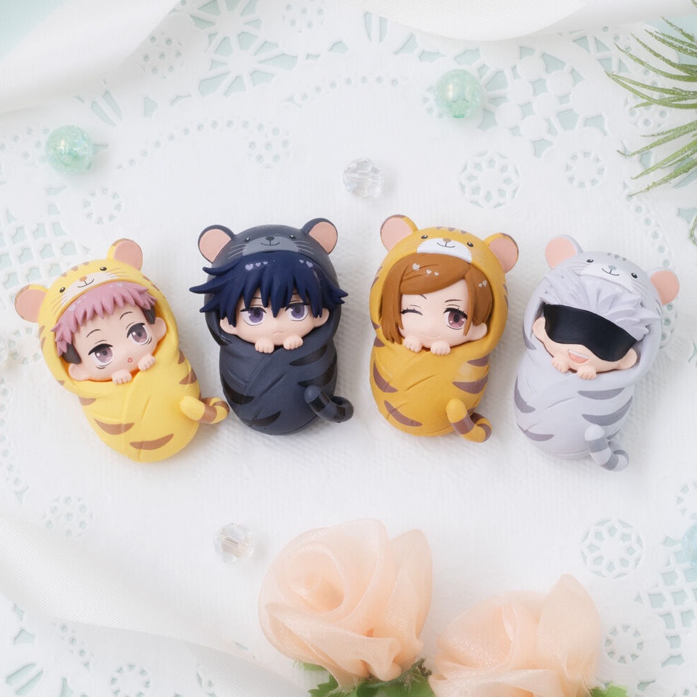Petit Jujutsu Kaien Cuộn Mền - Punitoppu ♡ Okurumi Chú Thuật Hồi Chiến (Hàng Nhật chính hãng) Gojo, Itadori Yuji, Nobara