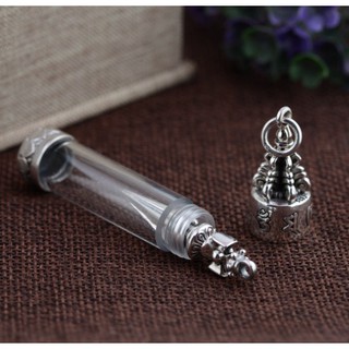 MẶT DÂY CHUYỀN BÌNH ĐỰNG XÁ LỢI LƯU LY - DC526