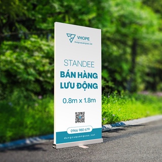 in standee 60  x 160cm( không nhận thiết kế file in -  áp phích quảng cáo cho event, hội nghị, event  ).