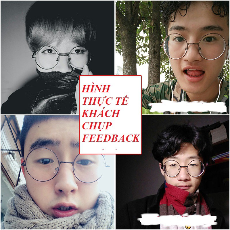 [Mã FARSSTGRE giảm 5K đơn bất kỳ] Kính Tròn Nobita Siêu Xinh, Kính Giả Cận Gọng Tròn Ngố Nhiều Màu Hot Trend | BigBuy360 - bigbuy360.vn