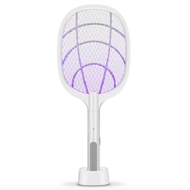 Vợt bắt muỗi kiêm đèn bắt muỗi tự động - Pin sạc cao cấp 1200 mah 💚An toàn khi sử dụng 💚 Free ship