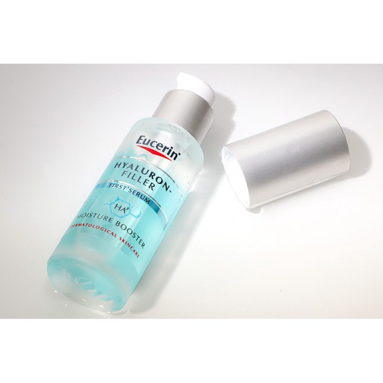 [CHÍNH HÃNG] Combo Eucerin tinh chất cấp ẩm ngăn ngừa lão hóa Hyaluron-Filler Moisture Booster 30ml tặng kem dưỡng ẩm Li