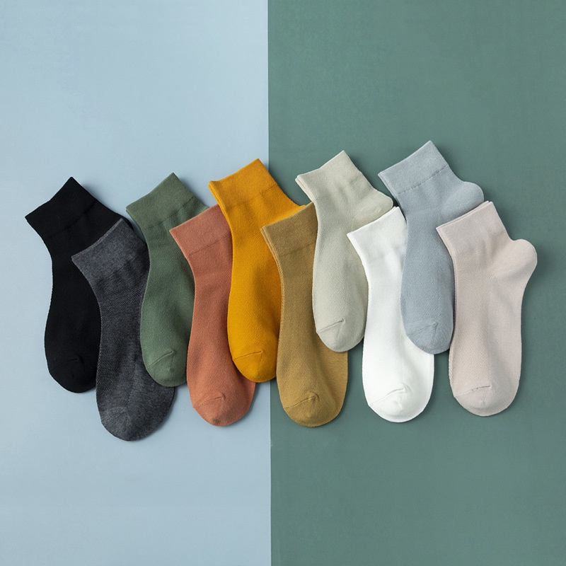 Đôi Vớ Bằng Vải cotton Nhiều Màu Sắc Thời Trang Sành Điệu Cho Nam