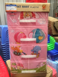 Tủ Kitty Việt Nhật 3,4 tầng