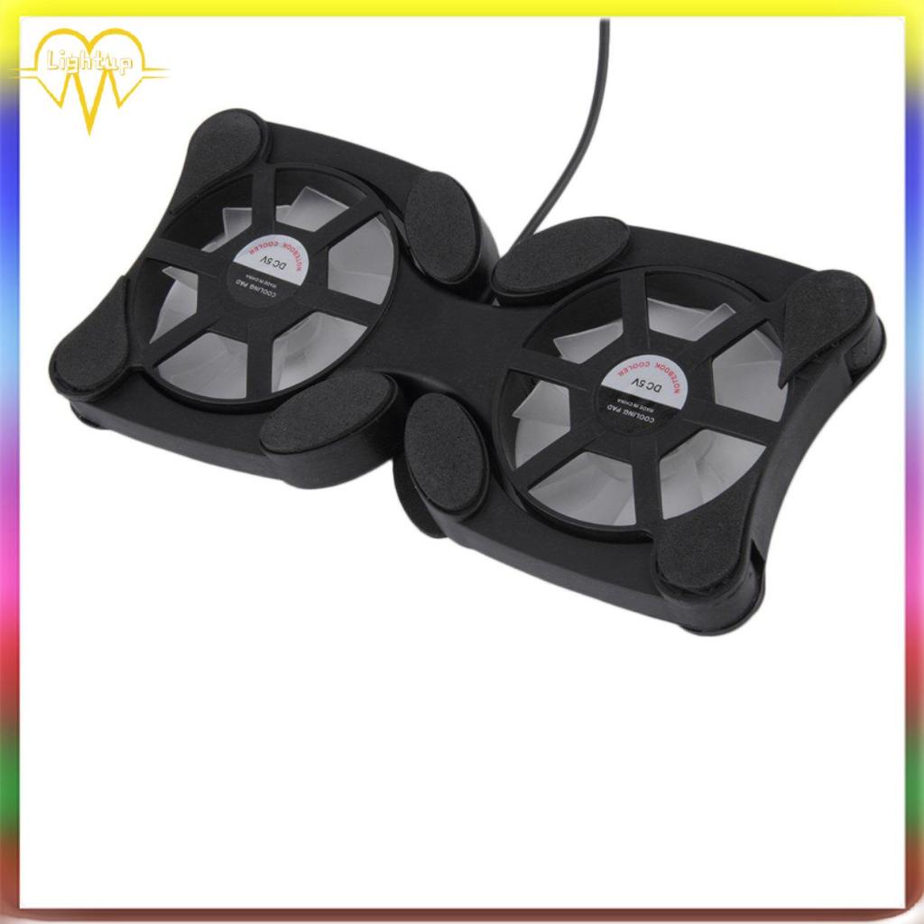 Quạt Tản Nhiệt Mini Cổng Usb Hình Bạch Tuộc Cho Laptop 14 Inch