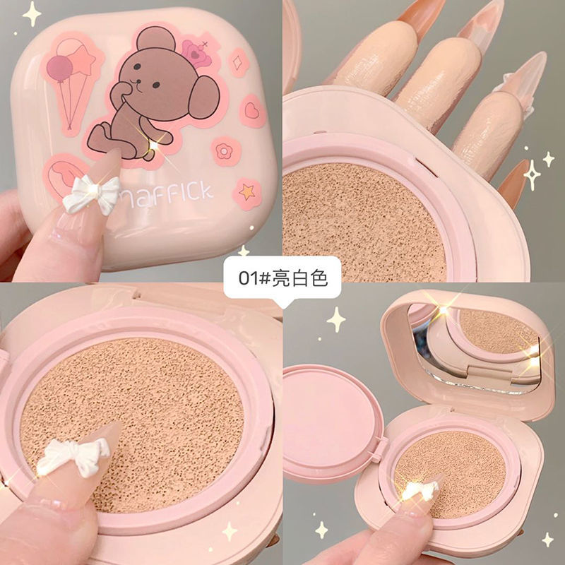 (Hàng Mới Về) Kem Bb Air Cushion Làm Trắng Che Khuyết Điểm Kiểm Soát Dầu Chống Nắng Maffick | BigBuy360 - bigbuy360.vn