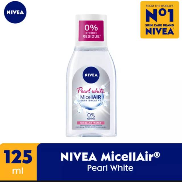 Nivea Micellair (Hàng Mới Về) Nước Hoa Hồng Dung Tích 125ml Tiện Dụng