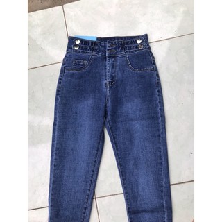 Quần jean nữ lưng cao chất đẹp