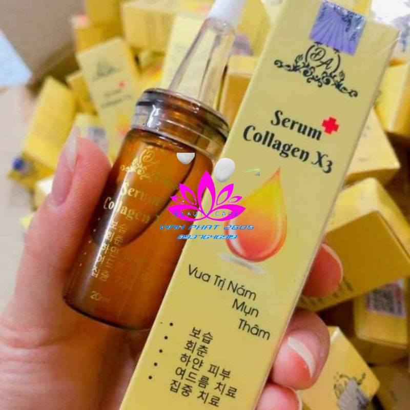 Serum collagen x3 đông anh