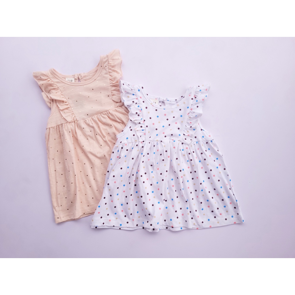 SET 2 VÁY CHẤM BI BÈO CÁNH TIÊN BG