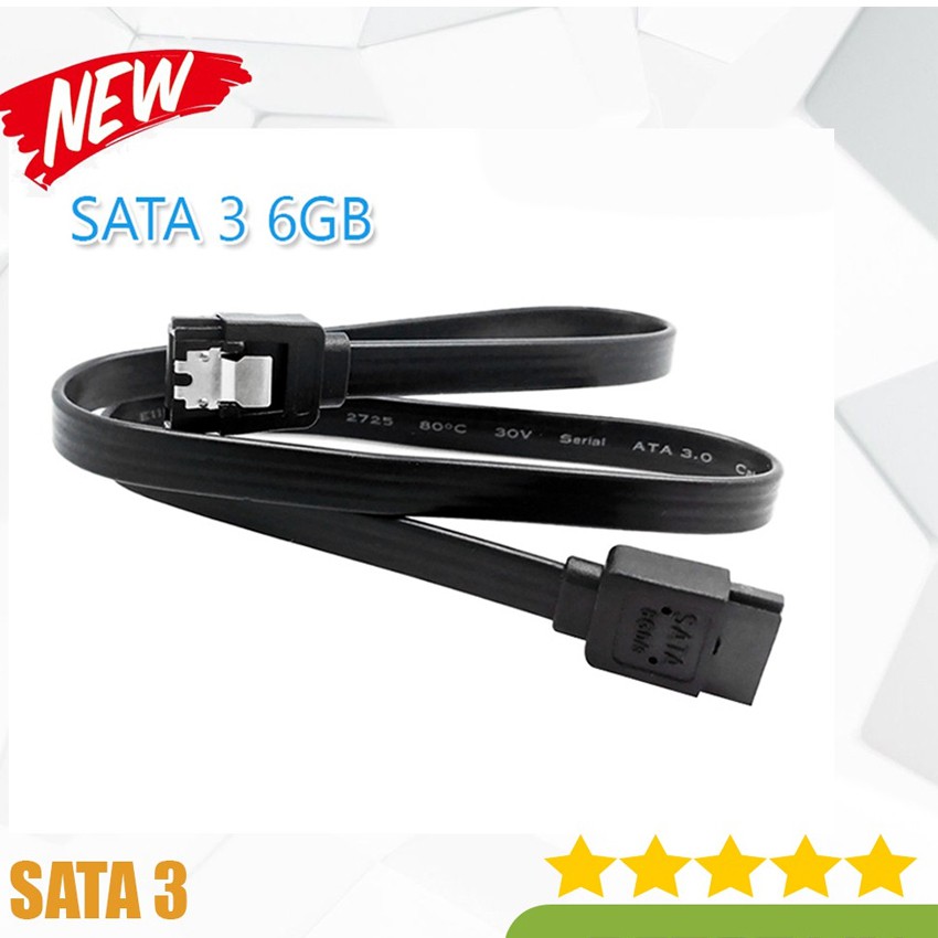 Dây SATA 3.0 6gb/s dùng cho ổ cứng SSD, HDD