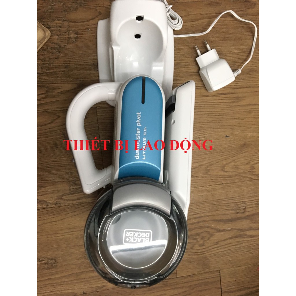 10.8V Máy hút bụi Black+Decker dùng Pin Lithium - PV1020L