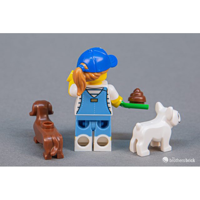 Nhân vật LEGO Minifigures Series 19 71025 Dog Sitter - Cô gái chăm sóc chó