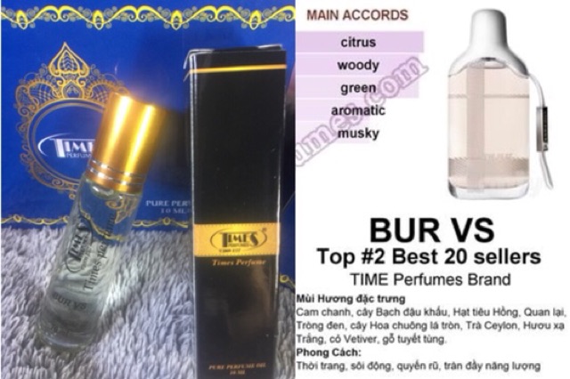 Tinh dầu Burberry Bur Vs | BigBuy360 - bigbuy360.vn