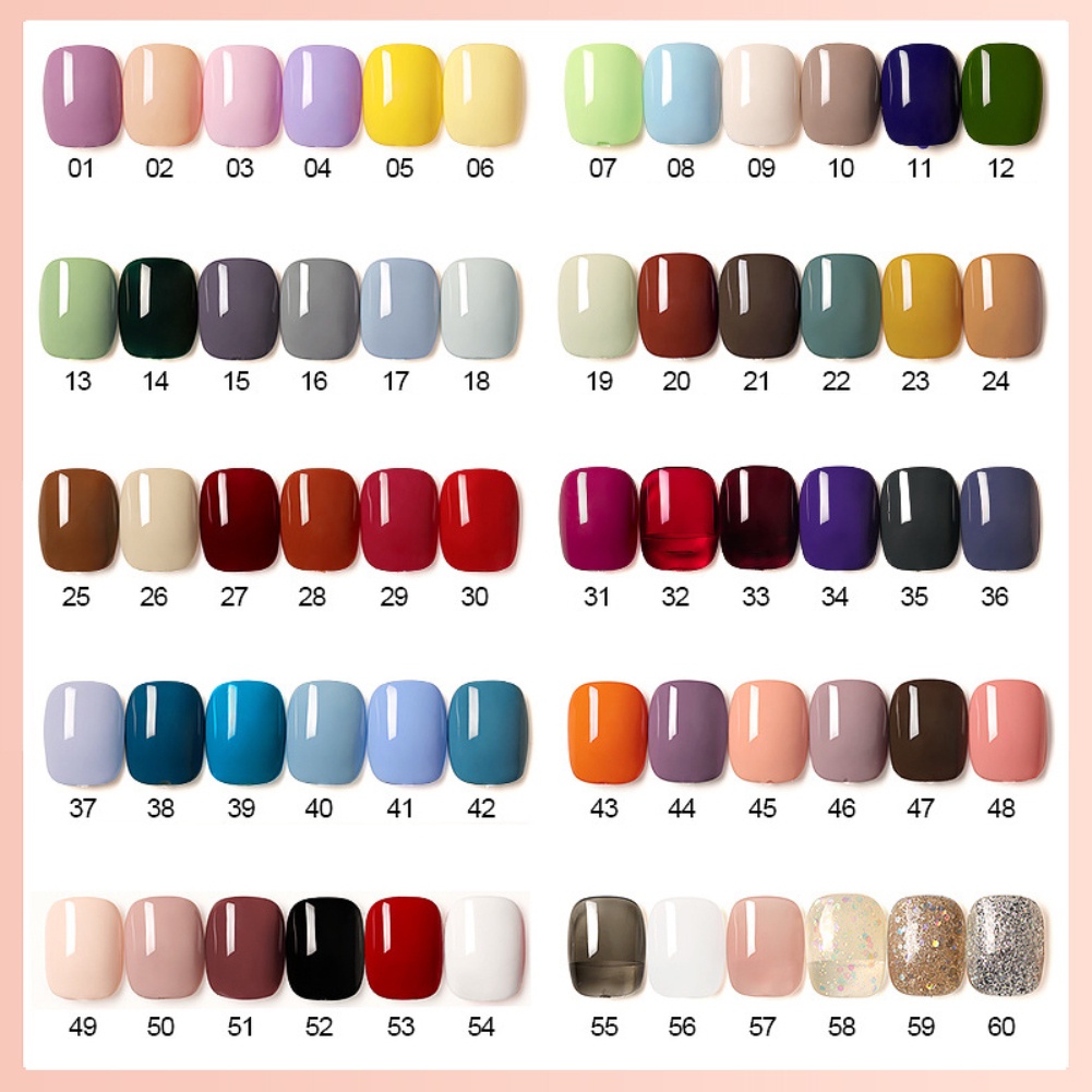 Bộ gel đánh bóng ANNIES AS chai vuông 30 màu gợi cảm chất lượng cao 15Ml