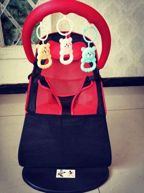 Ghế rung đa chức nặng tặng kèm đồ chơi