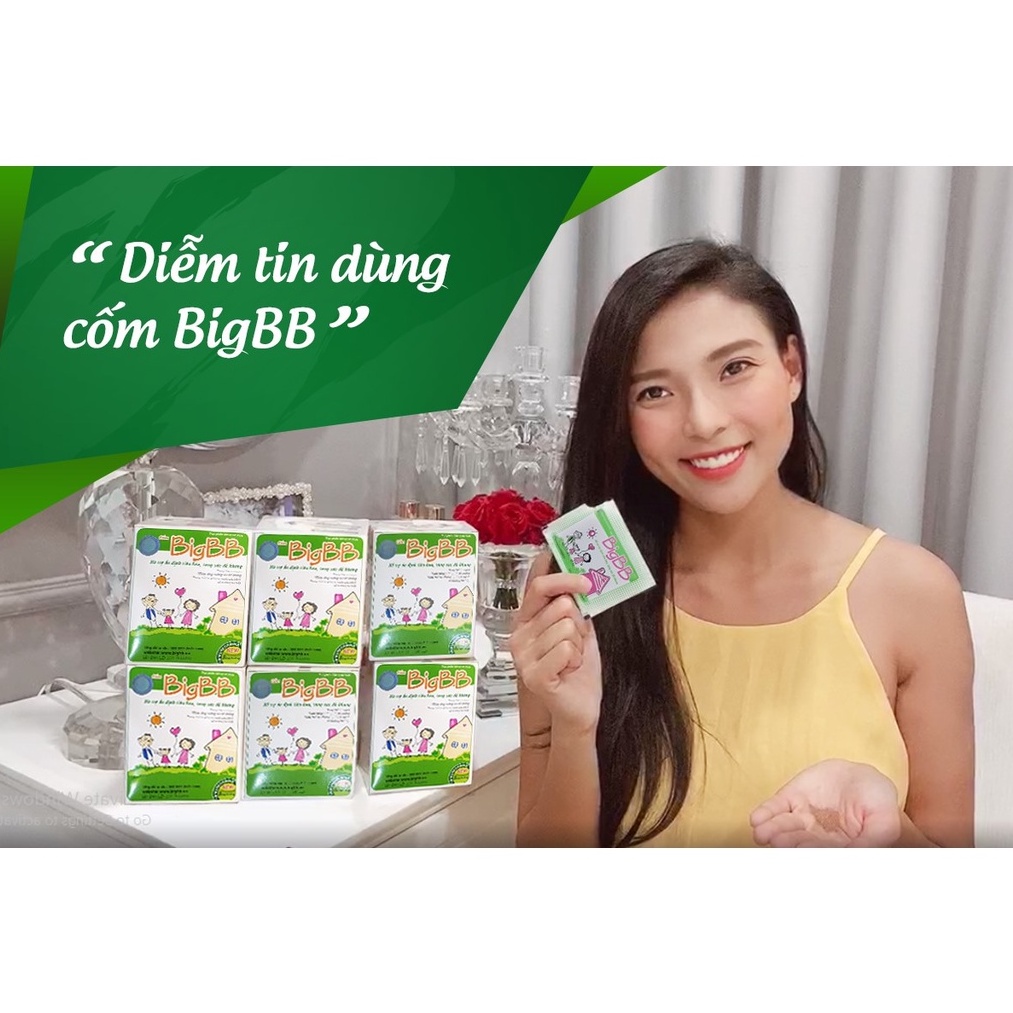 Cốm BigBB giúp trẻ ăn ngon, tăng sức đề kháng