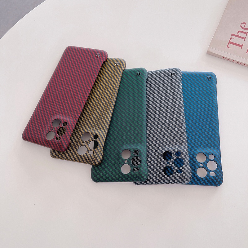 Ốp Điện Thoại Cứng Họa Tiết Sợi Carbon Sang Trọng Chống Bám Vân Tay Cho OPPO Find X3 X5 FindX3 FindX5 Pro