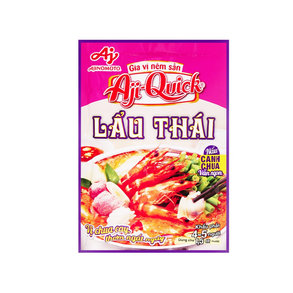 Gia Vị Lẩu Thái Chua Cay Ajiquick 55g